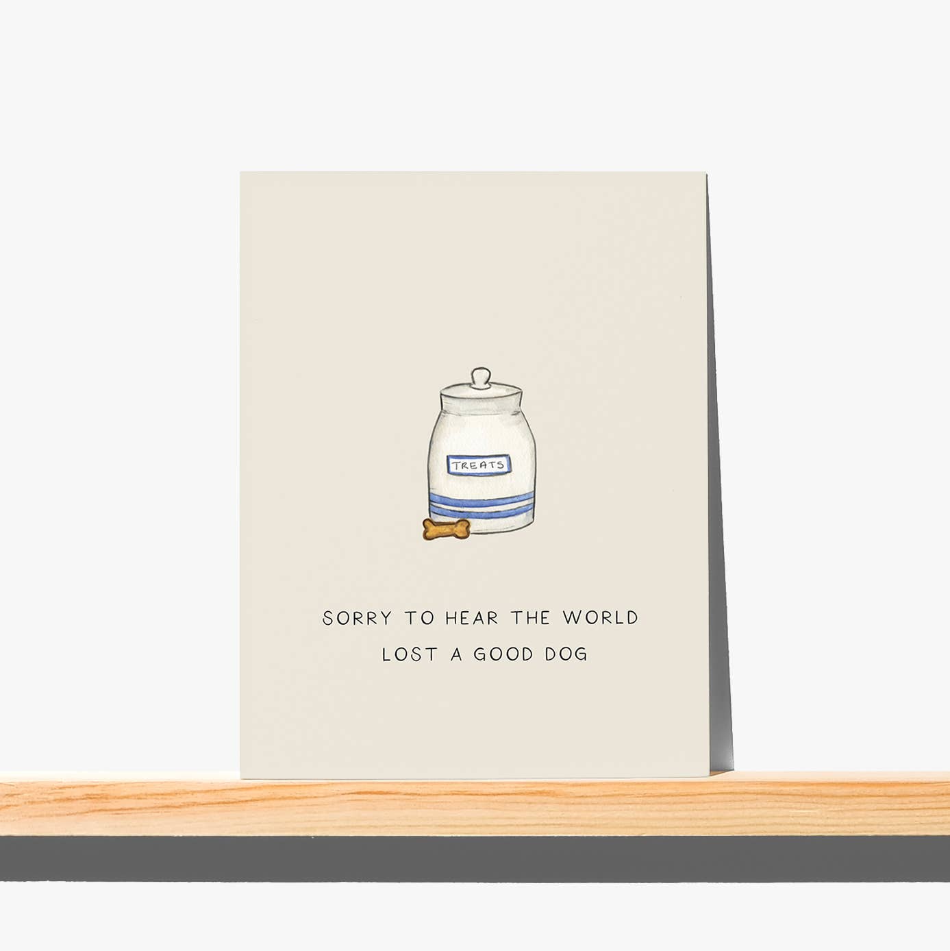 emmy+olly - Wholesale Sympathy Card - Greeting Card - Good Dog Condolence Card2