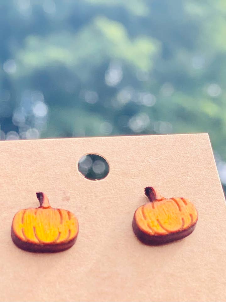 Pumpkin Studs for wholesale by The Rustic Rose, LLC