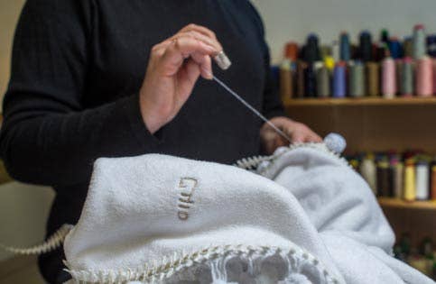 Teod’amar Venezia - Wholesale Beach Towel - Santa Croce Round Beach Towel1