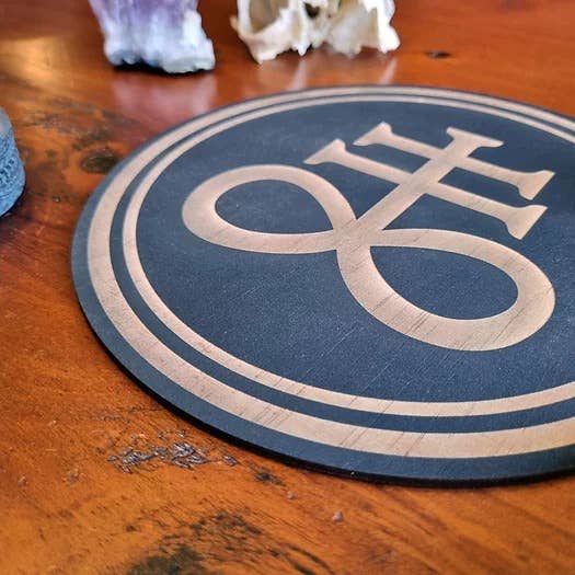Yiska Designs - Wholesale Meditation Supplies - Leviathan Cross Altar Tile
