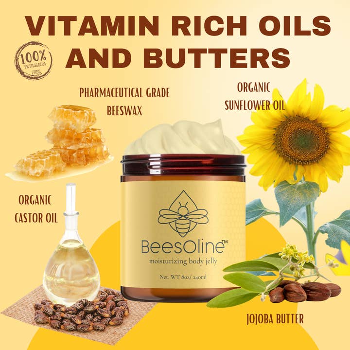 BeesOline - Wholesale Body cream/lotion - BeesOline Organic Moisturizing Body Jelly2