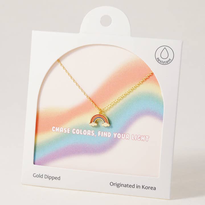 Regenboogdroom, Ketting voor wholesale door INKI STUDIO