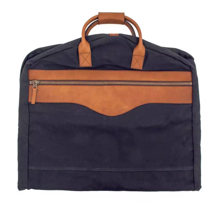 Mission Mercantile Leather Goods – Engroshandel Dragtpose – Kampagne Voksbehandlet lærred Tøjpose11