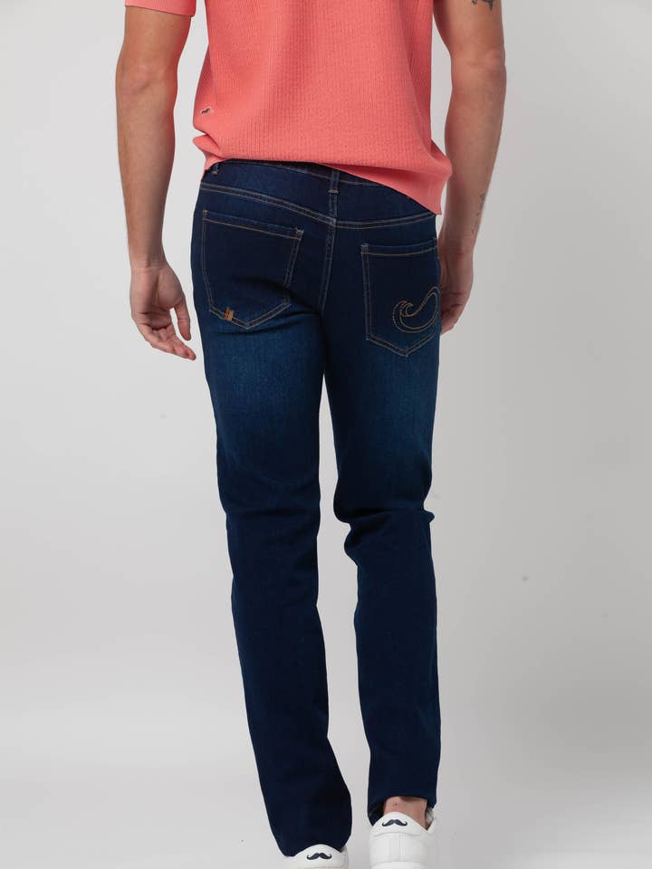 Jeans Slim – Cotone Comfort – Blu – Stile 5 Tasche modello Colon per la vendita all'ingrosso da parte di Núñez de Arenas