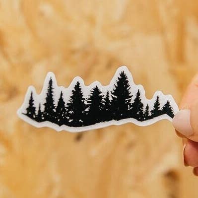 Forest Tree Top Adventure Vinyl Decal for Van, Laptop for wholesale by Golden Mountain