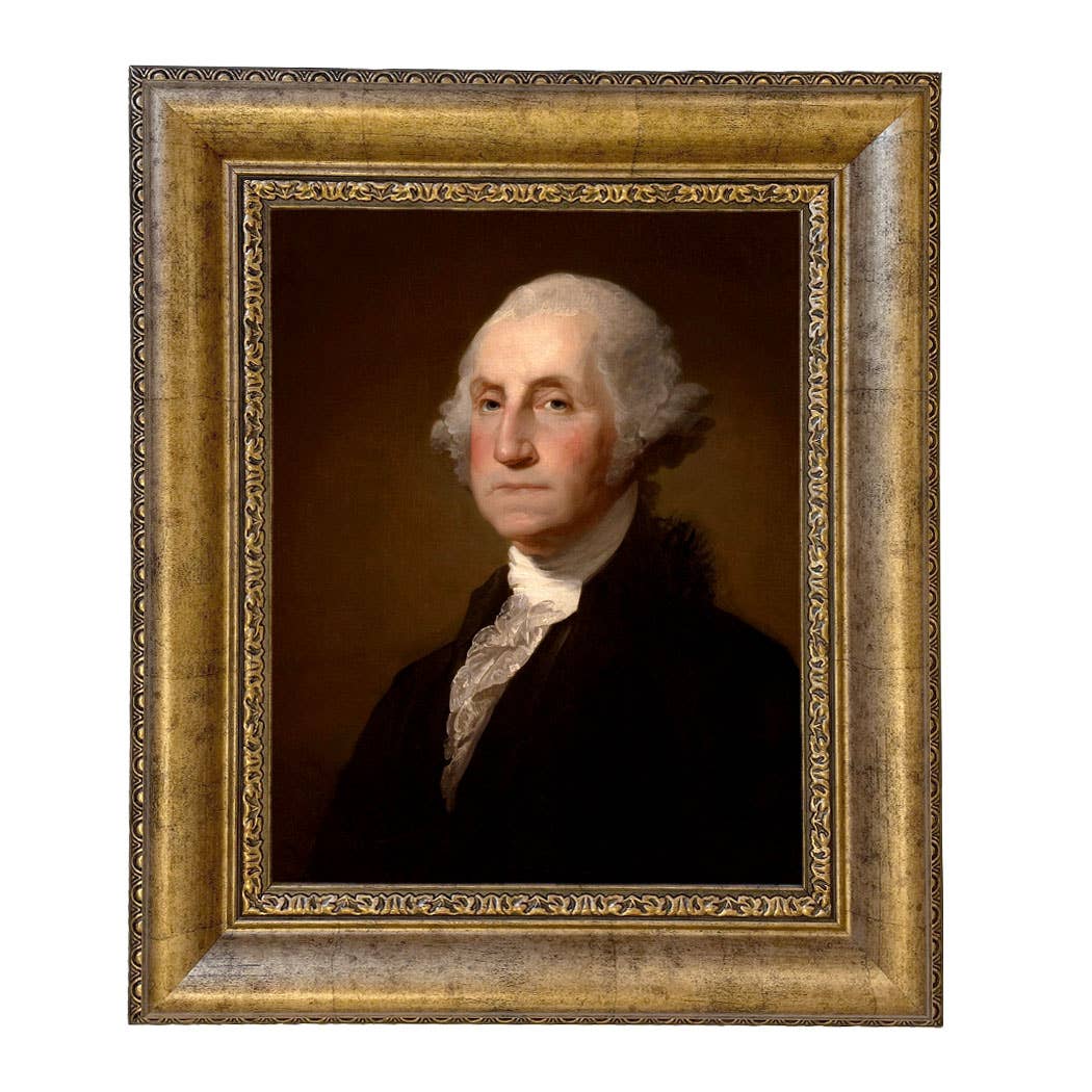Madison Bay Co. - Historical Home Decor Reproductions - Wholesale Art Print - George Washington by Gilbert Stuart Vintage Painting Print77