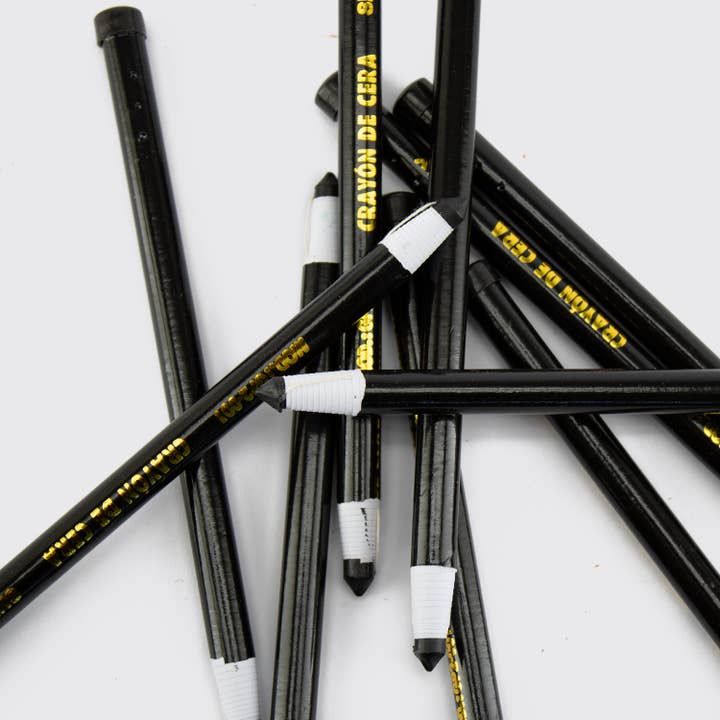 Utilitario Mexicano - Wholesale Crayons - WAX CRAYON / BLACK