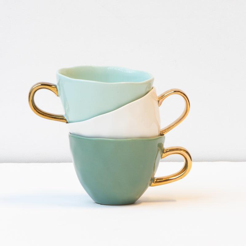 Urban Nature Culture - Wholesale Coffee Mug - Good Morning cup Cappuccino / Tea Ø11 cm - Jade Sheen2