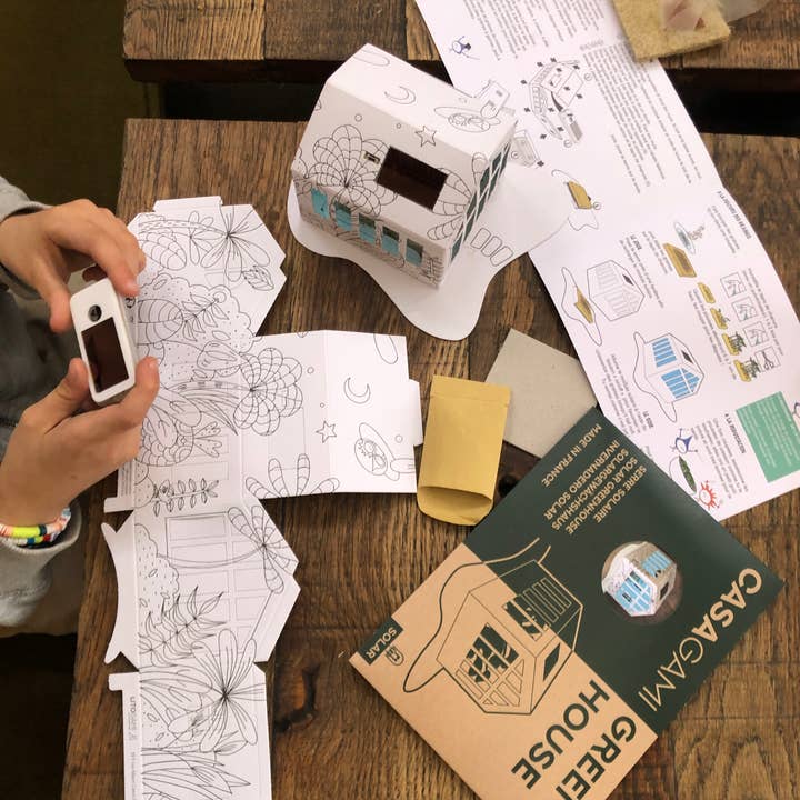 Litogami - Wholesale DIY Craft Kit - Casagami Greenhouse Solar Greenhouse Kit1