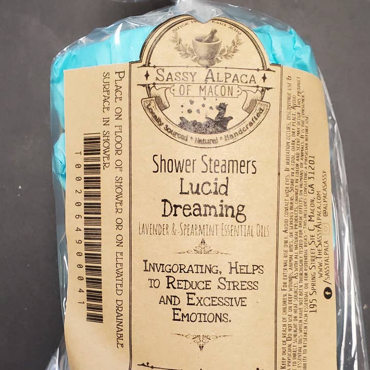 The Sassy Alpaca - Vente Bombe de douche/galet bien-être pour la douche - Pastille effervescente pour douche17