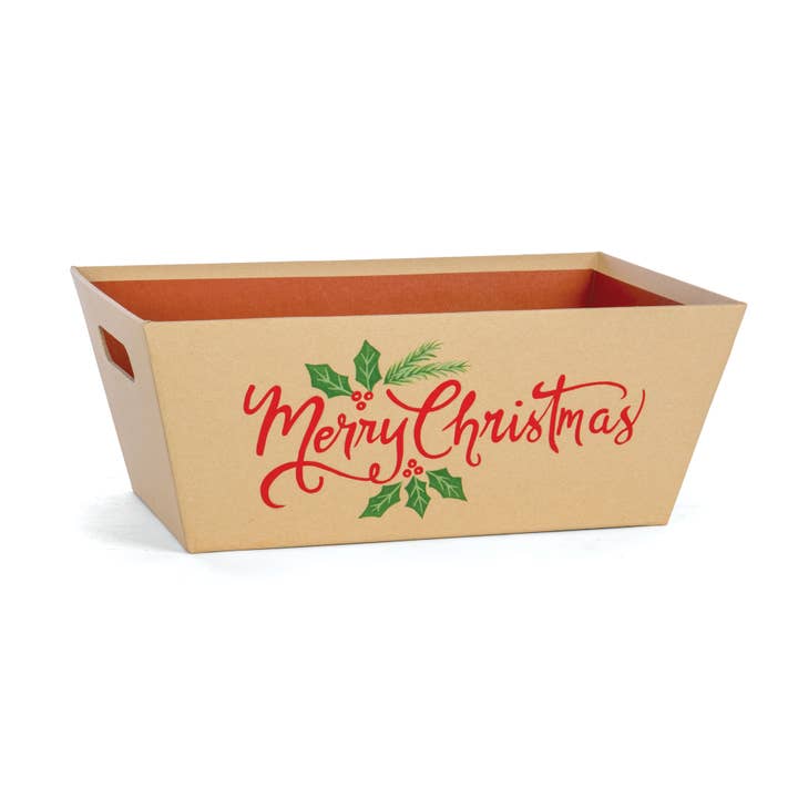 Paperboard Tray with inset handles for wholesale by Willow Group