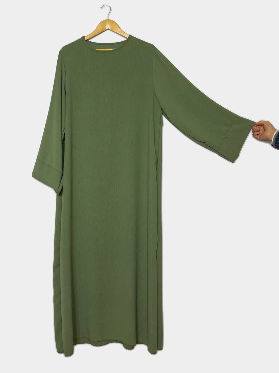 IDEAL OUTFIT - Wholesale Kaftan - Dames - Lange ruime abaya met riem voor dames38