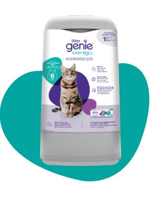 Litter Genie Easy Roll Pail - Grey for wholesale by Litter Genie