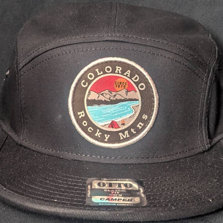 LOVE LIGHT APPAREL, LLC - Wholesale Baseball cap – Unisex - 6A- Co Camp Patch Hat- Camper Buckle0