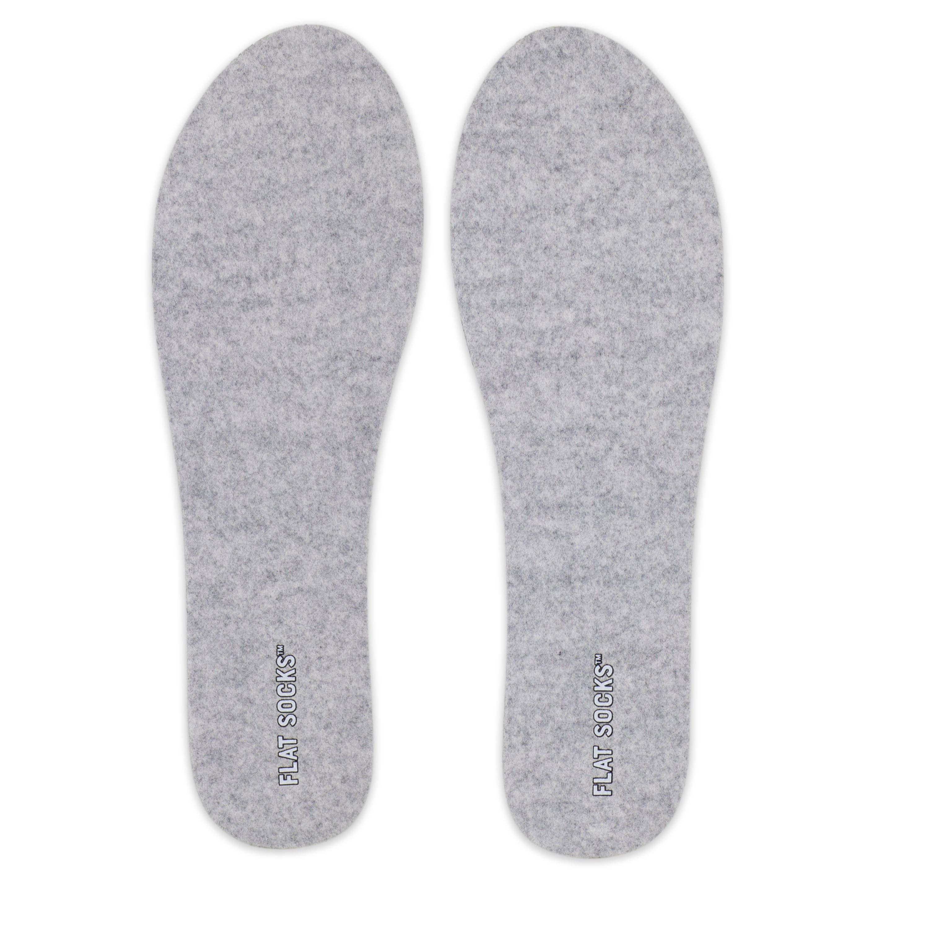 FLAT SOCKS - Wholesale Socks - Unisex - Light Heather Grey FLAT SOCKS3