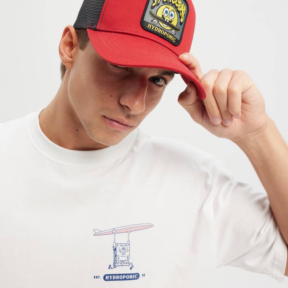 Hydroponic - Wholesale Screen Printed T-Shirt - Unisex - SB Surf SS 01-White6