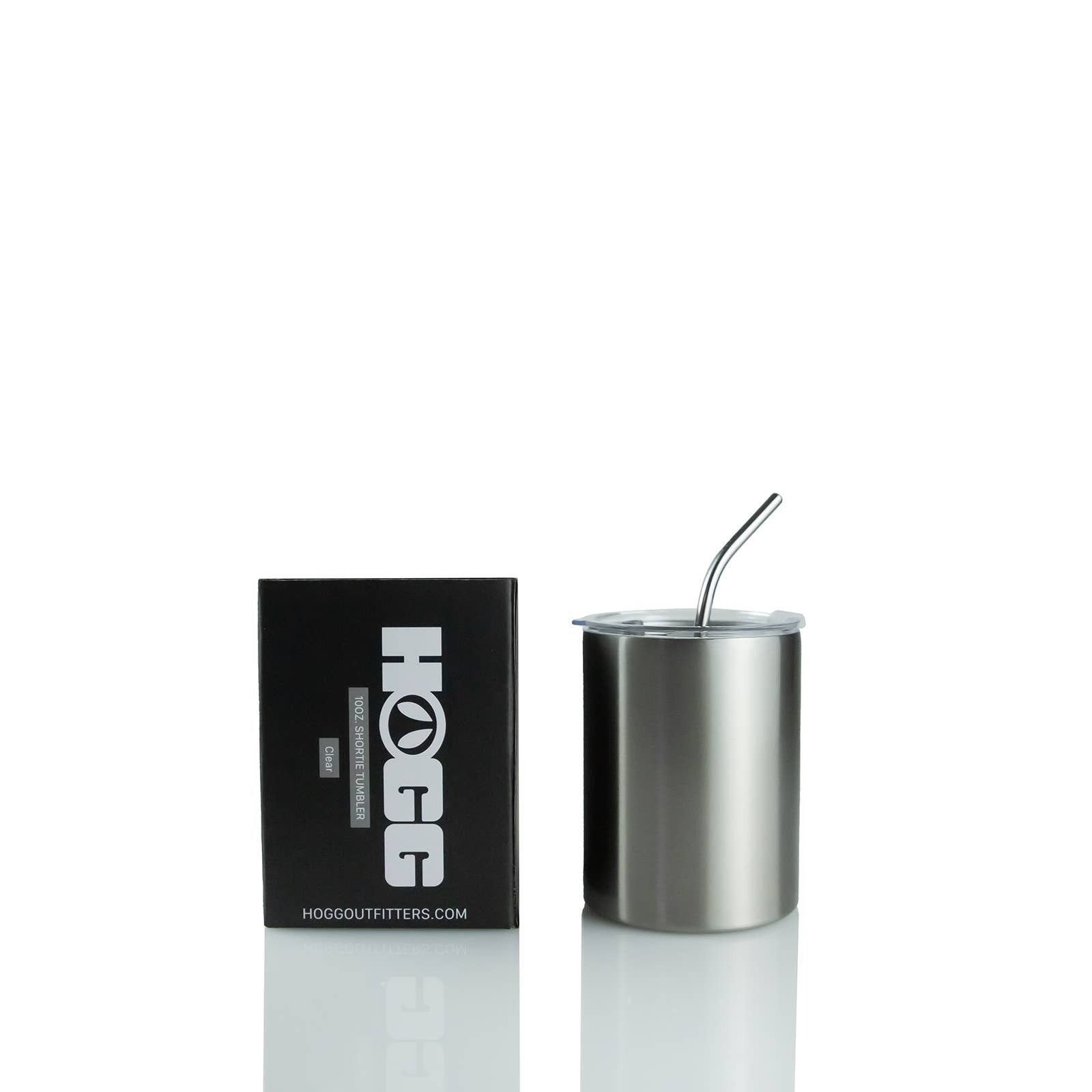 Hogg Outfitters - Wholesale Insulated mug/tumbler - 10oz SUBLIMATION SHORTIE TUMBLER - CLEAR