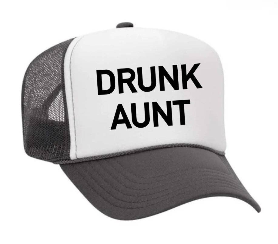 Inappropriate Trucker Hats - Wholesale Trucker Hat - Women's - Drunk Aunt Trucker Hat25