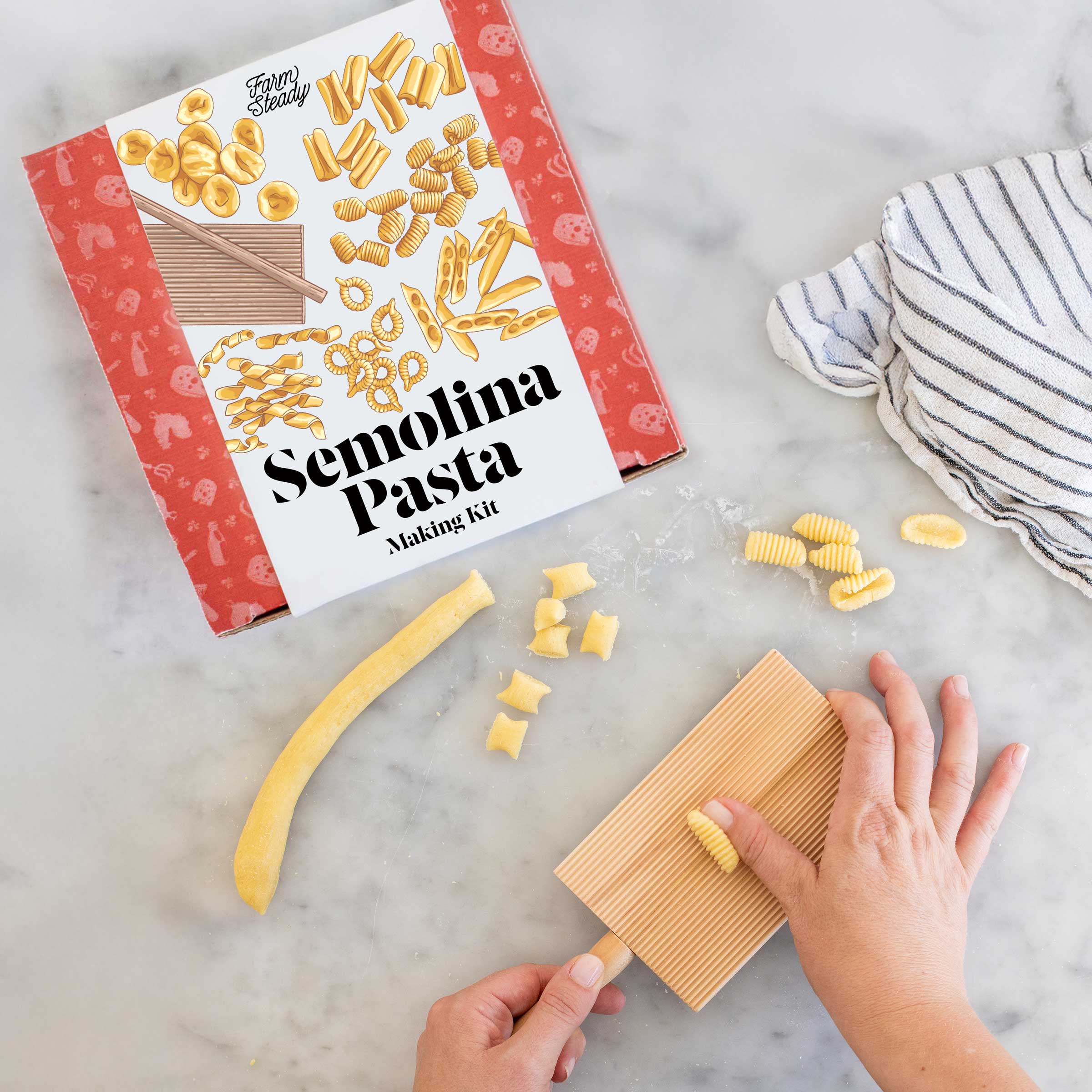 FarmSteady – Kit de comida DIY por atacado – Kit de Fabrico de Massa de Sêmola1