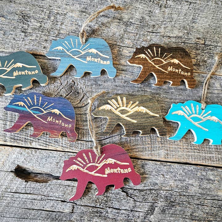 Knotty Pine Woodworks - Vendita all'ingrosso Calamite - Magneti a forma di orso4