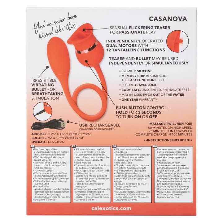 CalExotics - Wholesale Sex Toy - French Kissâ„¢ Casanova