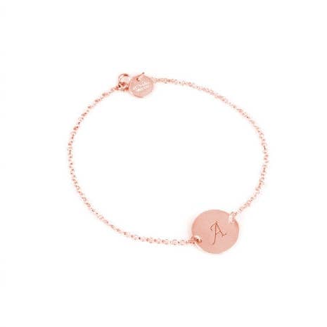 Tobillera de Disco Inicial para venta al por mayor de Anna Lou of London