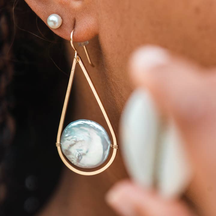 Sulu Earrings for wholesale by Lotus Jewelry Studio