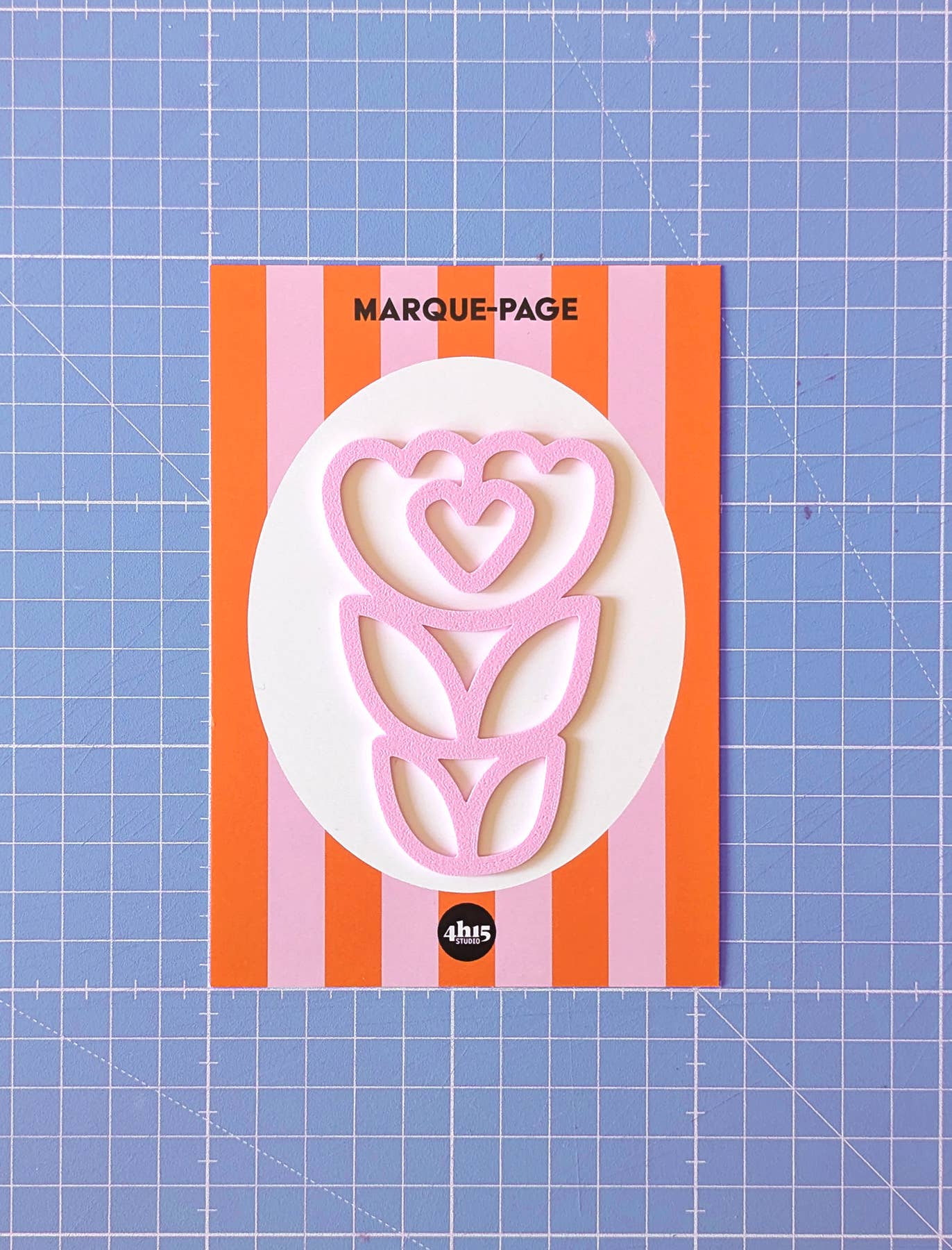 4h15 Studio - Wholesale Bookmark - Flower Bookmark0