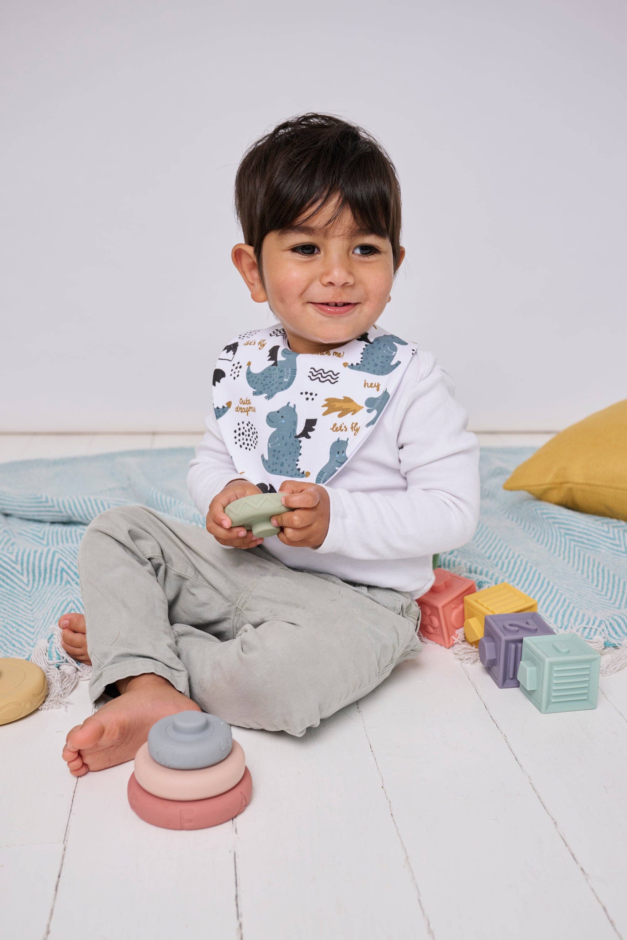 Bibbilyboo – wholesale Bib – Baby – Dragon Waterproof Dribble Bib3