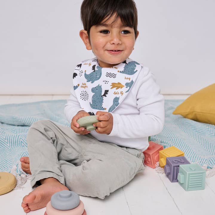 Bibbilyboo – wholesale Bib – Baby – Dragon Waterproof Dribble Bib3