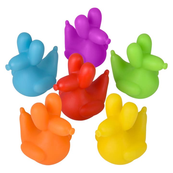 La Luna Bella - Toys - Wholesale Classic Toy - Kids - Balloon Dog Rubber Ducky 2.25" - LLB Toys