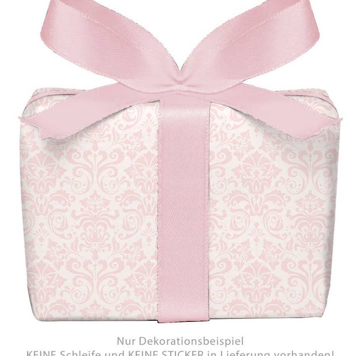 Set 3 Bögen Geschenkpapier ORNMENTE ROSA Geburt Taufe Kinder für den Großhandel von fioniony®