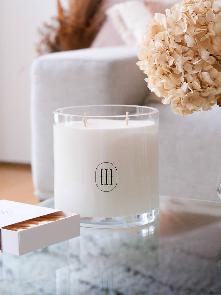 XXL stearinlys - Appelsinblomst - 1,5 kg for engroshandel hos Maison Maison