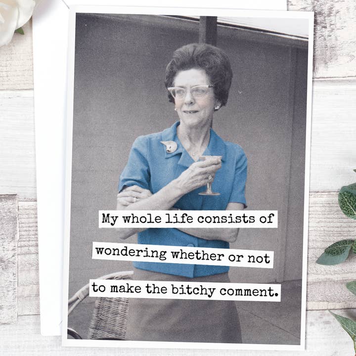 Minha vida inteira consiste em me perguntar se... por atacado de Raven's Rest Studio