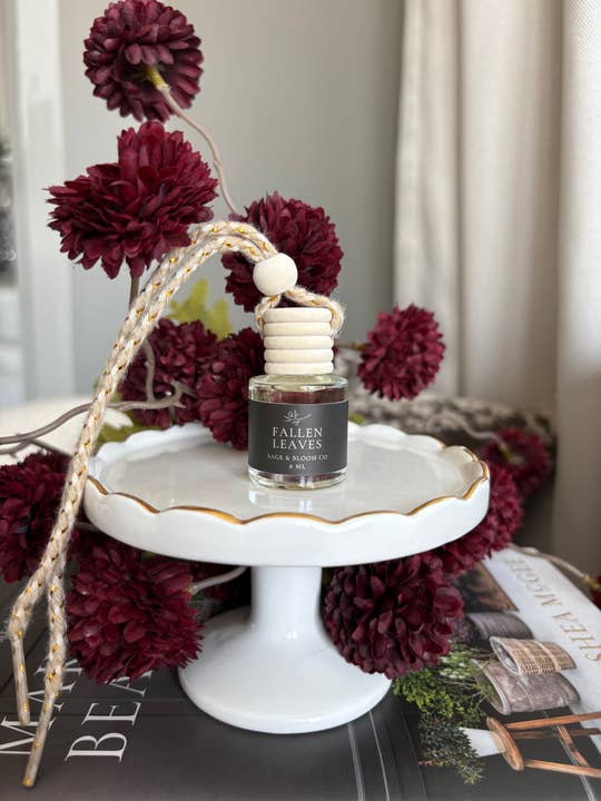 Fallen Leaves Car Diffuser for wholesale by Sage and Bloom Co