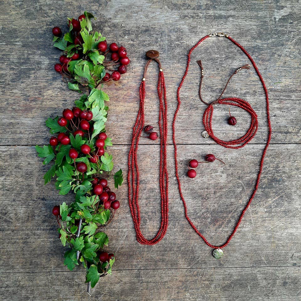 Koperberg - Wholesale Beaded Bracelet - Bracelet | White Hearts | Lotus3