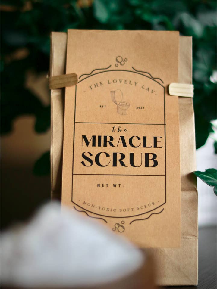 Multi-Purpose Soft Scrub | Non-Toxic | Miracle Scrub for wholesale by The Lovely Lav