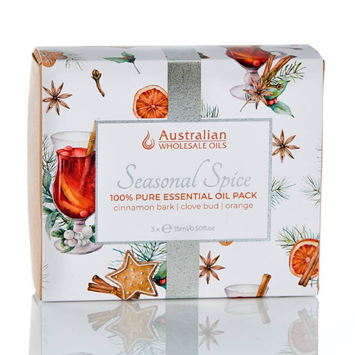 Australian Wholesale Oils - Wholesale Essential oil - Christmas Essential Oil Pack - Seasonal Spice4