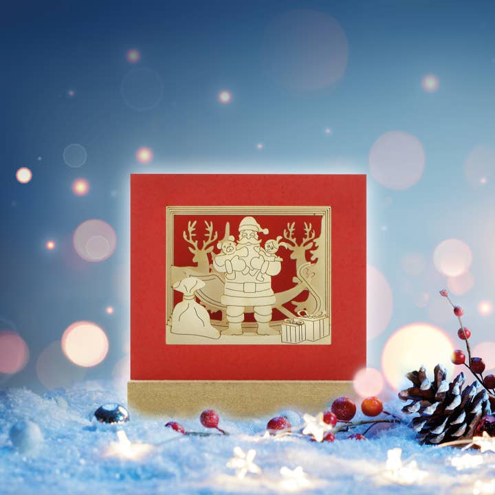 Santa Claus Silhoubox M... Santa Claus, Kerstman, Père Noël — gift items for wholesale by SILHOUBOX