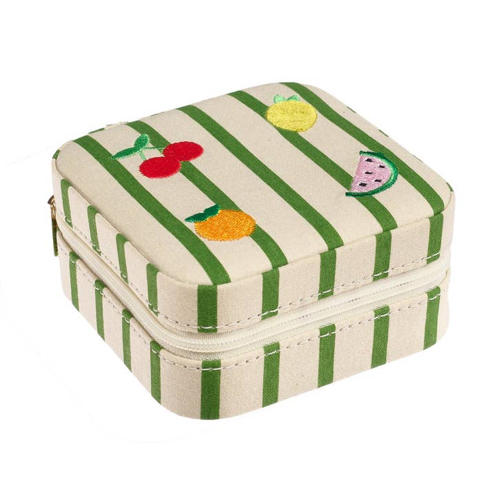 Tutti Fruity Square Jewellery Box for wholesale by Rockahula Kids US