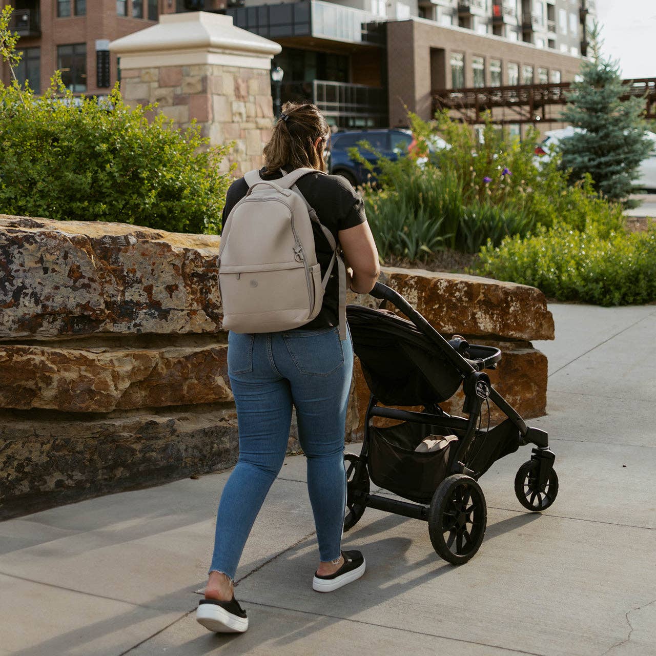 Parker Baby Co. - Wholesale Diaper Bag - Baby - Drift Neoprene Diaper Backpack6