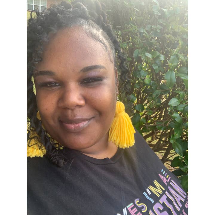 Pretty Girl Align - Wholesale Kwastjesoorbellen - Gele oorbellen met kwastjes3