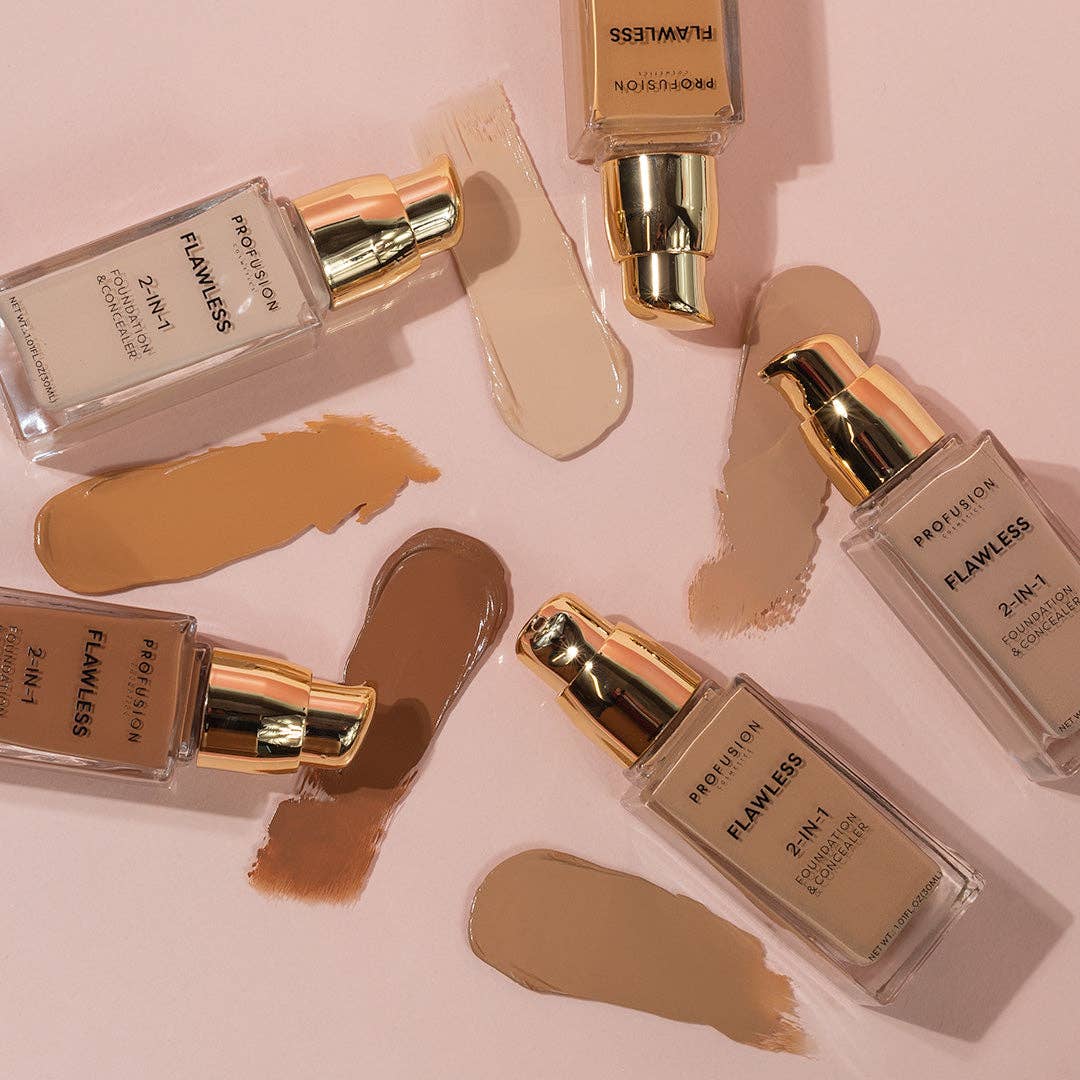 Profusion Cosmetics UK – wholesale Foundation – FLAWLESS 2-IN-1 FOUNDATION AND CONCEALER36