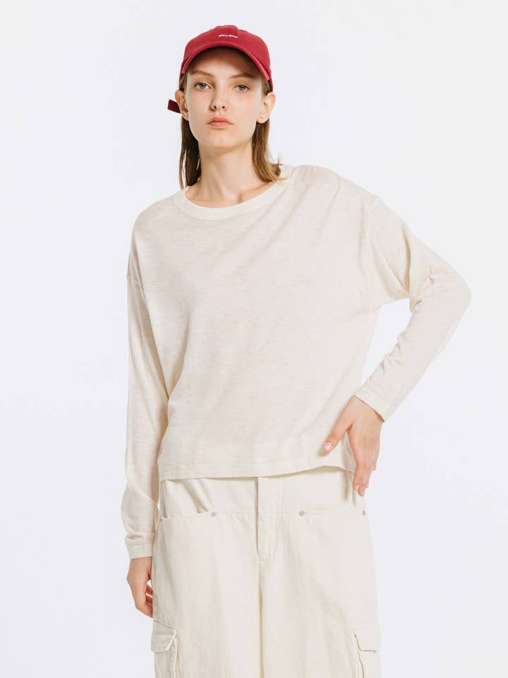 CUBIC - Wholesale Knit Top - Women's - Crew Neck Long Sleeve Top with Wool Blend14