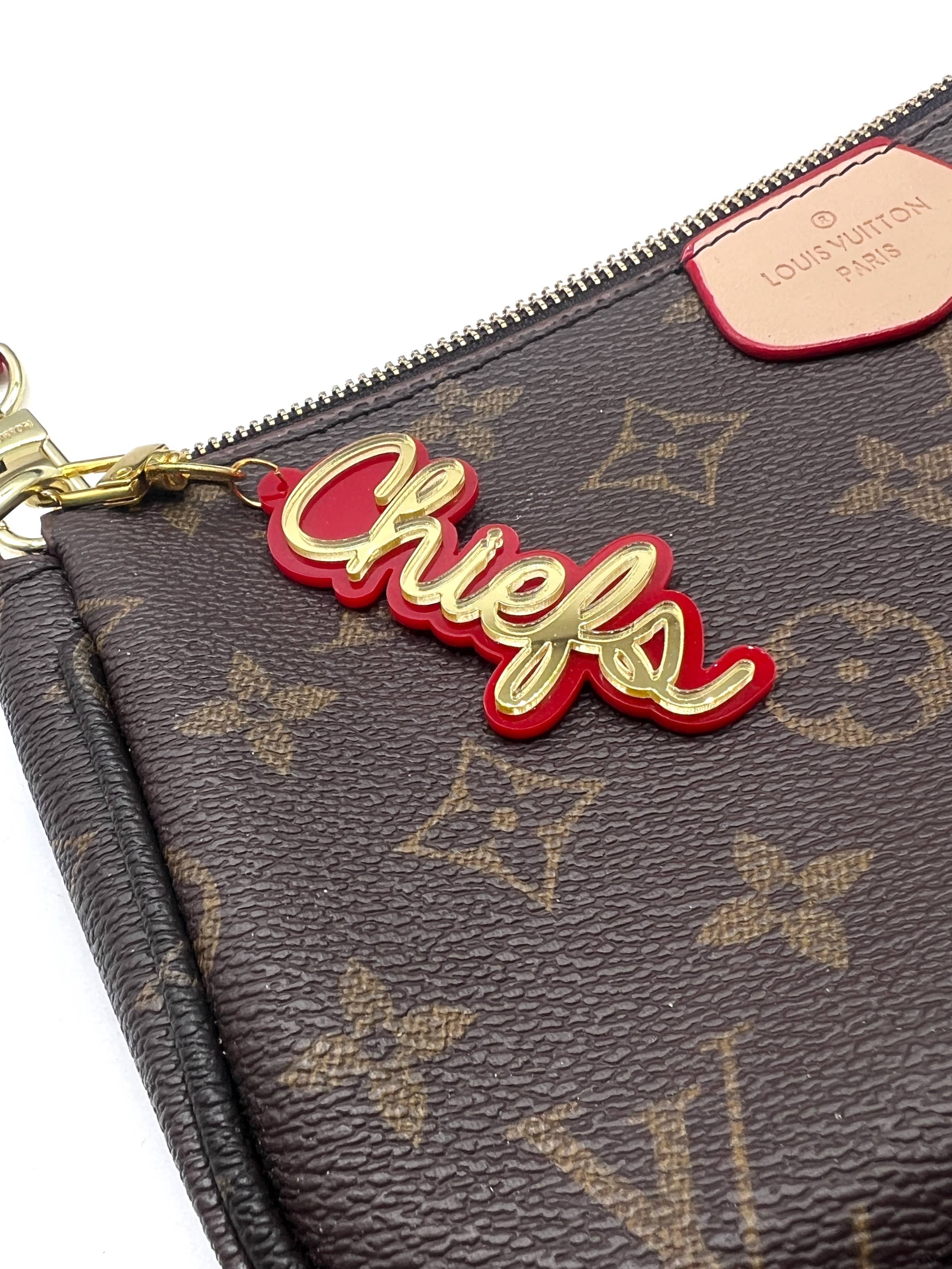 Baubles by B - Wholesale Purse/Bag Accessory - Women's - Chiefs Football Purse Charm Bag Charm Gameday Keychain KC