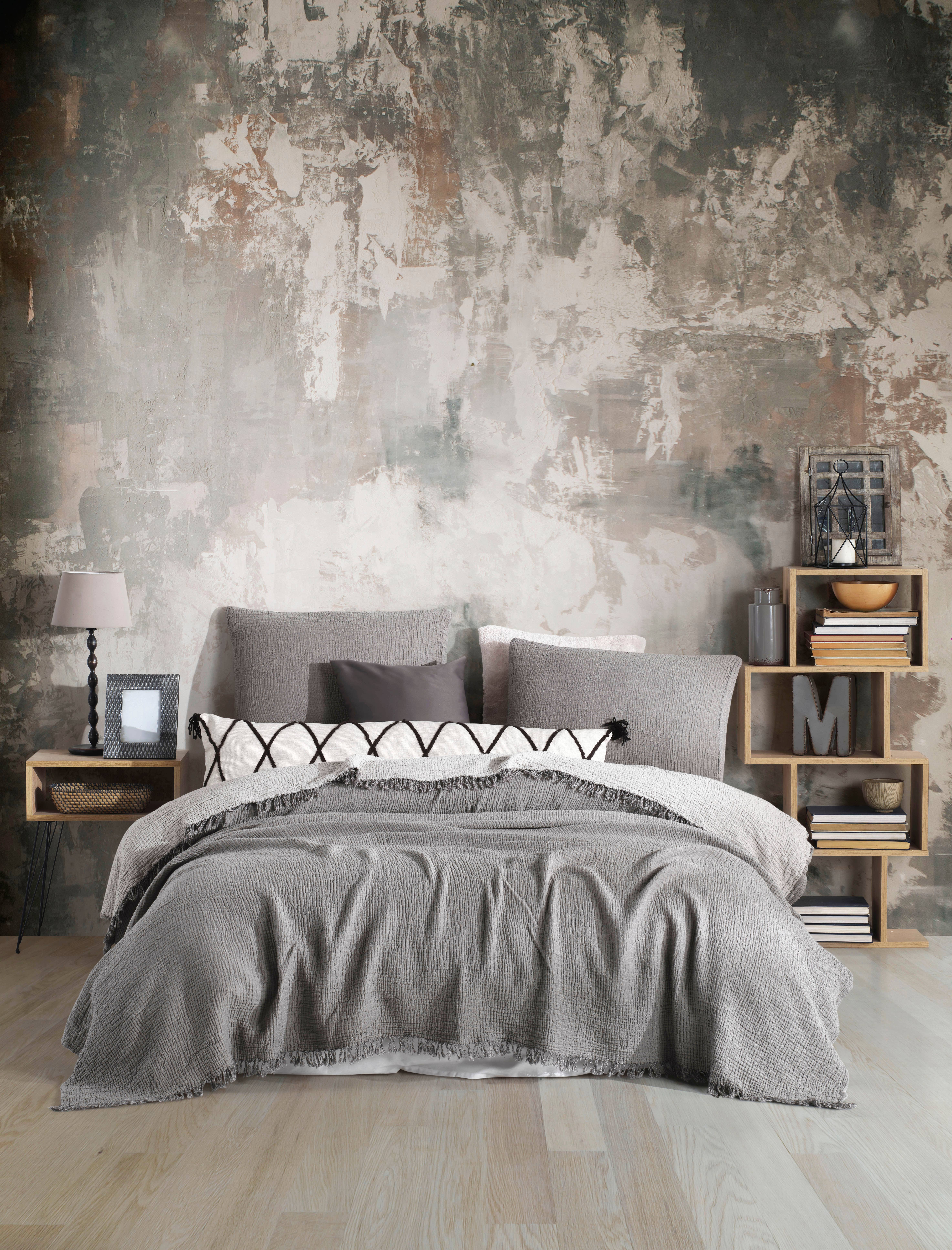 destinyhometex - Wholesale Throw Blanket - Purple color 4 layer gauze throw21