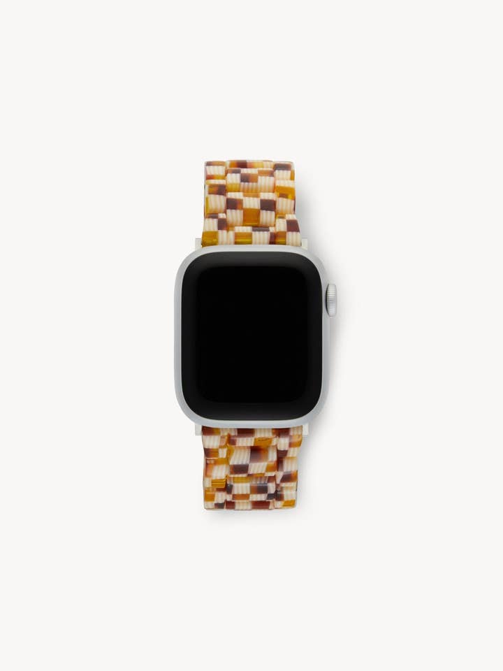 Cinturino per Apple Watch a quadretti tartarugati per la vendita all'ingrosso da parte di MACHETE