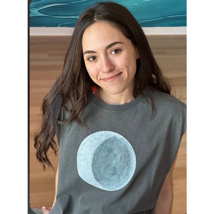 Débardeur Pleine Lune pour la vente par Blue Mermaid Art