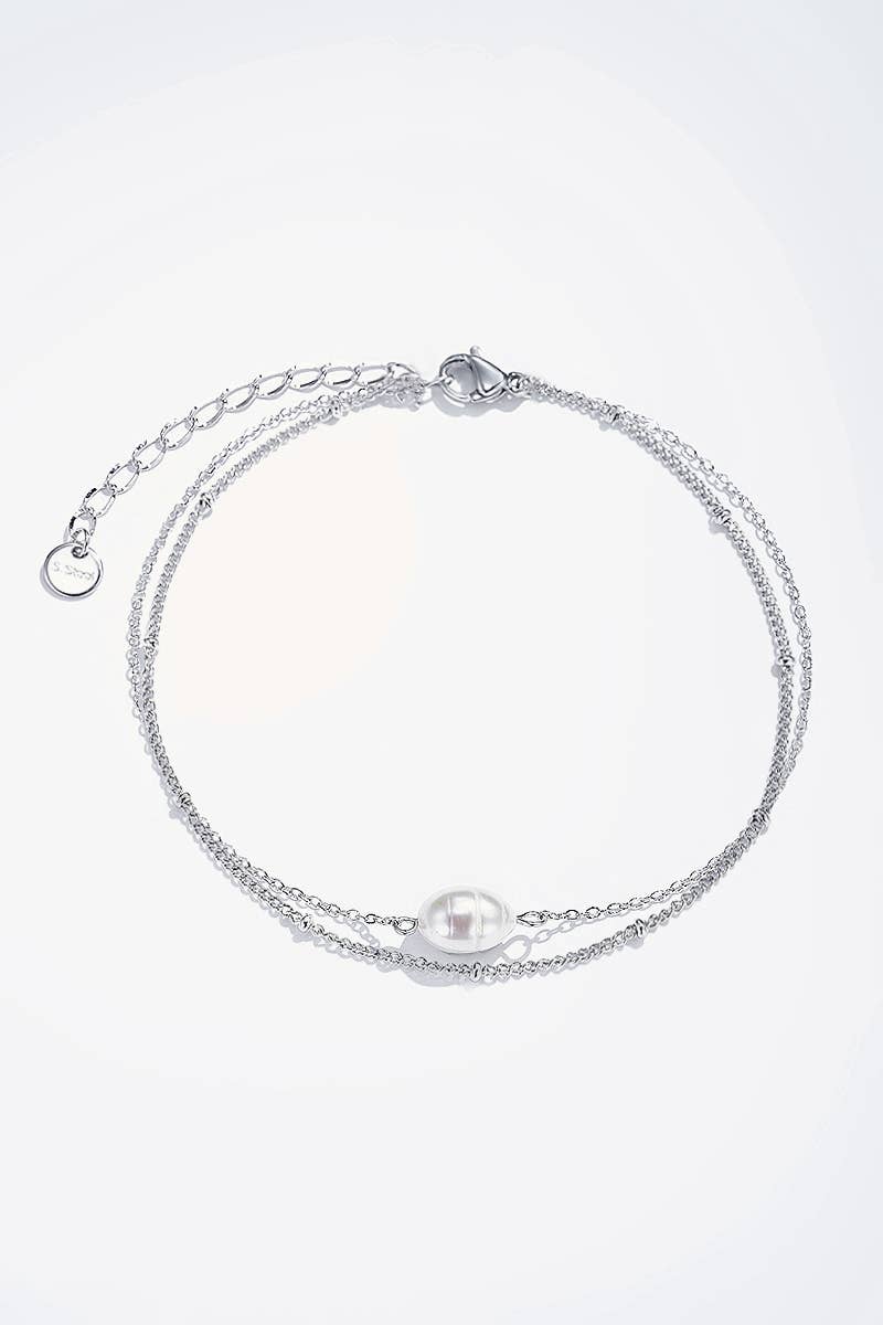 BYREN | ÉLINE L'ATELIER - Wholesale Anklet - Stainless steel ankle chains 624AQ041