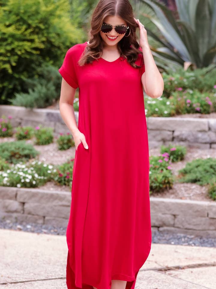 Libby T-Shirt Maxi Dress for wholesale by Jess Lea